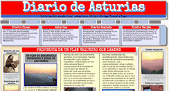 Desktop Screenshot of diariodeasturias.es